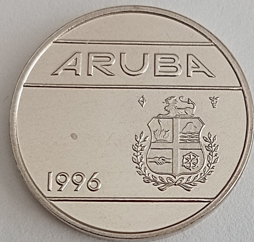 Aruba 25 Centów 1996