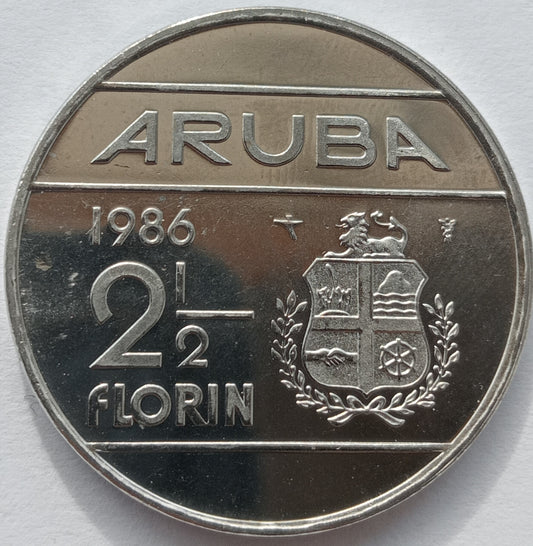 Aruba 2,5 Florin 1986