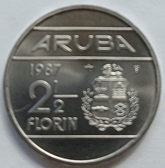 Aruba 2,5 Florin 1987