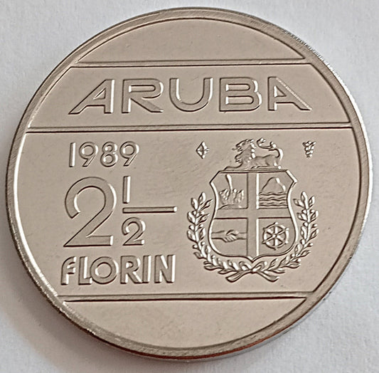 Aruba 2,5 Florin 1989