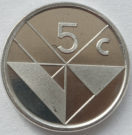 Aruba 5 Centów 1986
