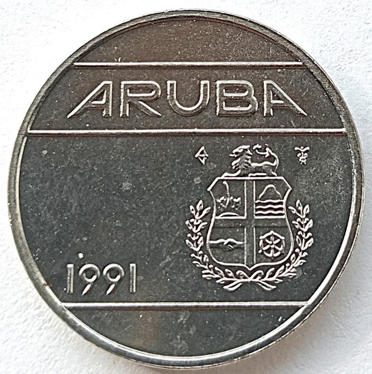 Aruba 5 Centów 1991