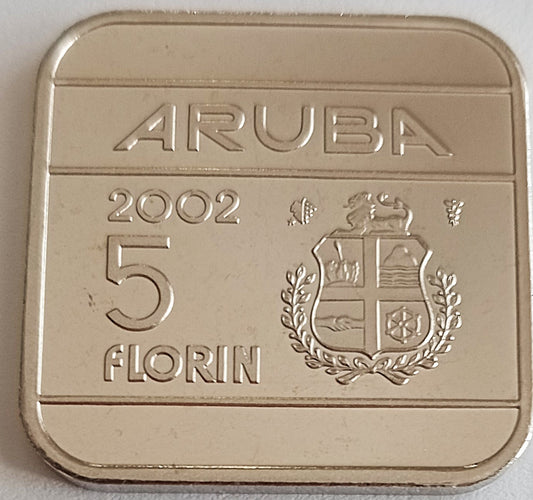 Aruba 5 Florin 2002
