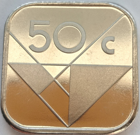 Aruba 50 Centów 1987