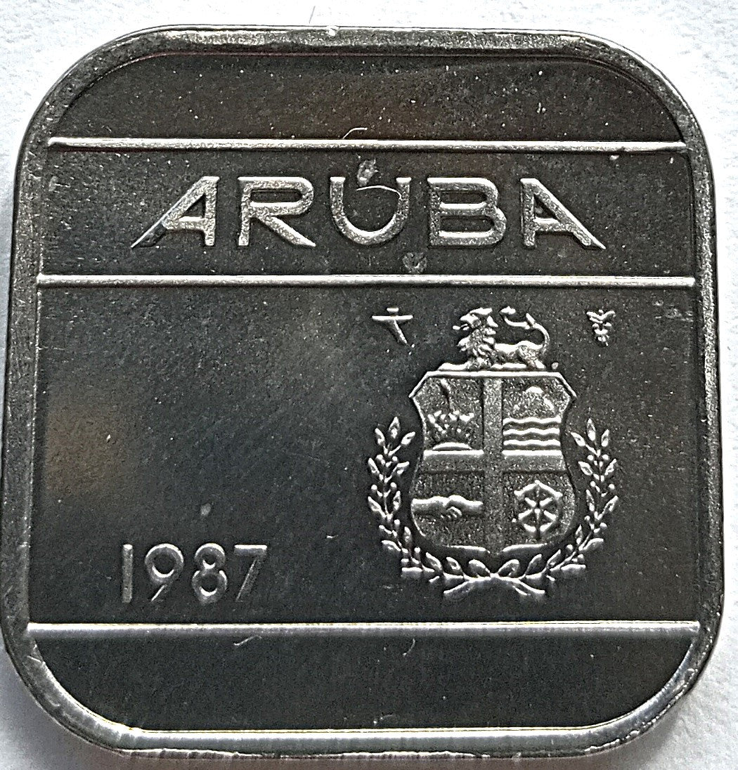 Aruba 50 Centów 1987
