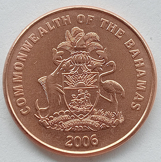Bahamy 1 Cent 2006