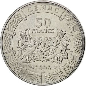BEAC 50 Franków CFA 2006