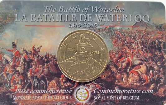 Belgia 2 i 1/2 euro 2015 200 rocznica Bitwy pod Waterloo