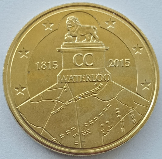 Belgia 2,5 euro 2015 200. rocznica bitwy pod Waterloo