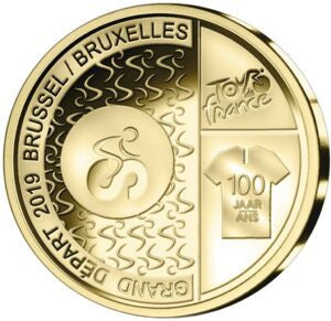 Belgia 2,5 euro 2019 Wielki Wyjazd Tour de France w Brukseli