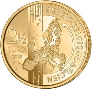 Belgia 2,5 euro 2020 100. rocznica — Letnie Igrzyska Olimpijskie w Antwerpii