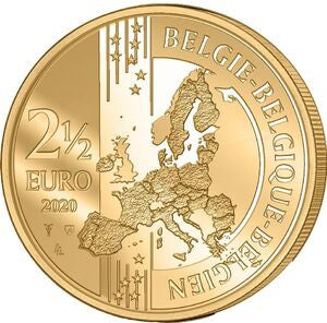 Belgia 2,5 euro 2020 75. rocznica - Pokój i wolność w Europie