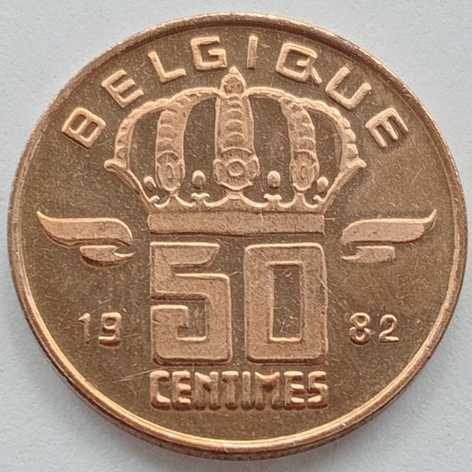 Belgia 50 centymów 1982