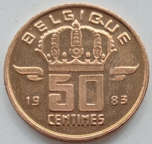 Belgia 50 centymów 1983