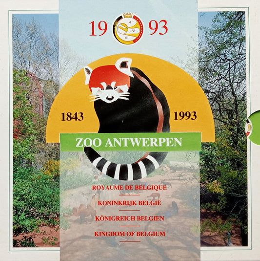 Belgia Różne euro zestaw menniczy 1993