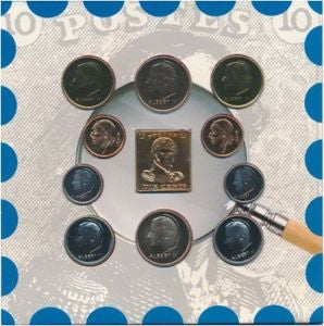 Belgia Zestaw menniczy 1999 - 150-lecie znaczków pocztowych