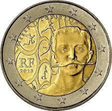 Francja 2 euro 2013 150 rocznica urodzin Pierre'a de Coubertin