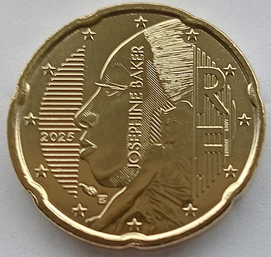 Francja 20 Euro Cent 2025