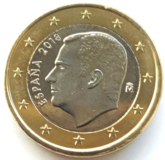 Hiszpania 1 Euro 2018