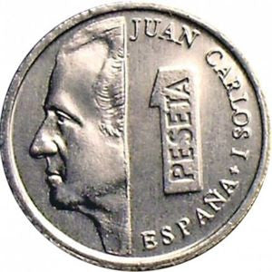 Hiszpania 1 Peseta1995