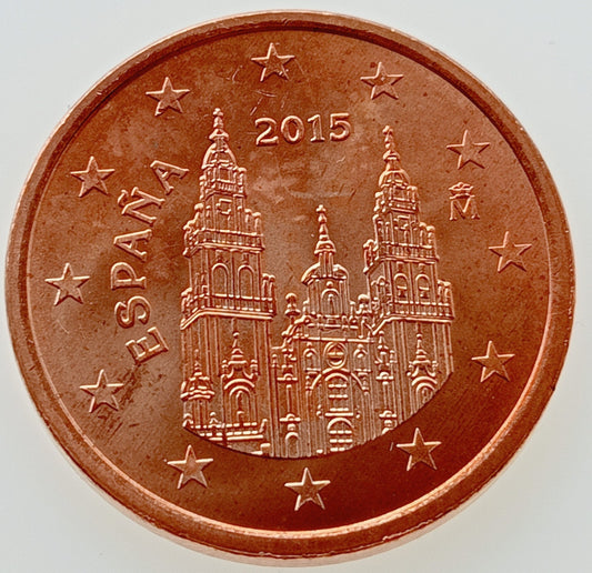 Hiszpania 5 Euro Cent 2015