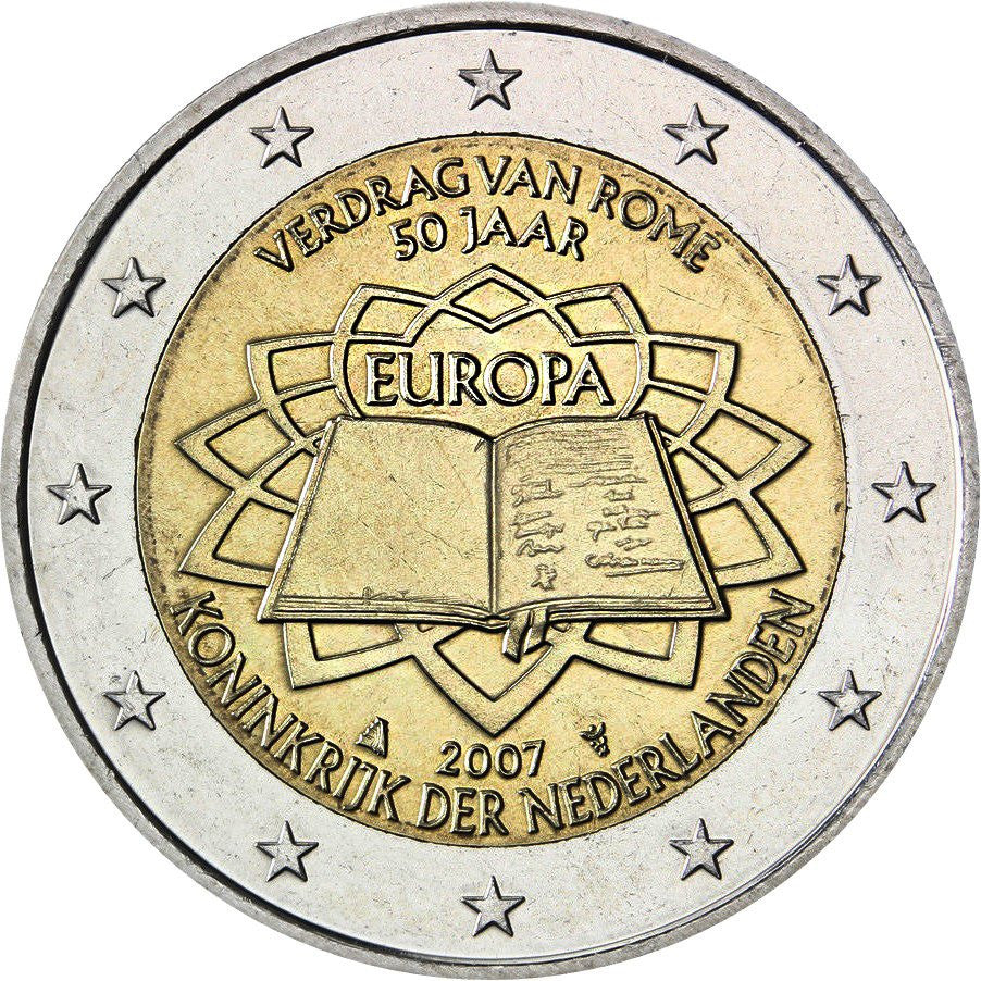 Holandia 2 euro 2007 50-lecie Traktatu Rzymskiego (Holandia)