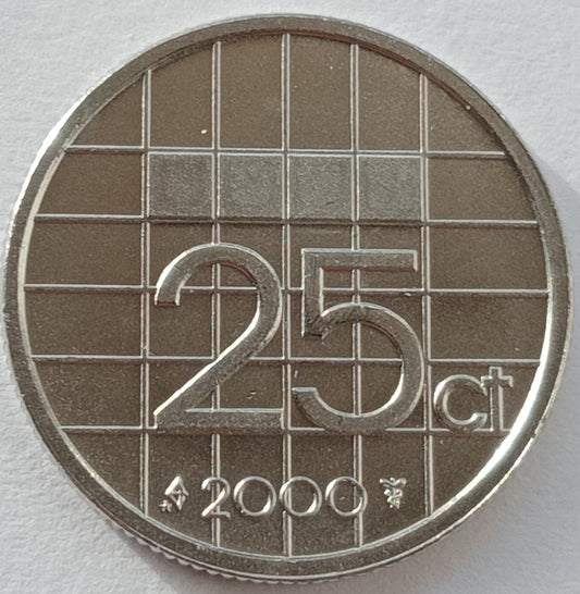 Holandia 25 Cent 2000