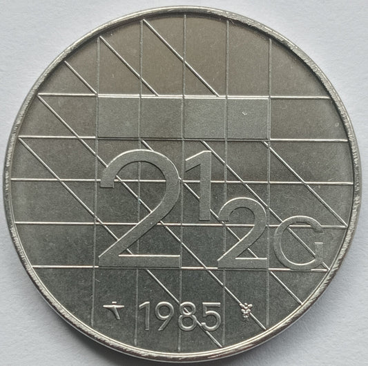 Holandia 2,5  Gulden 1985