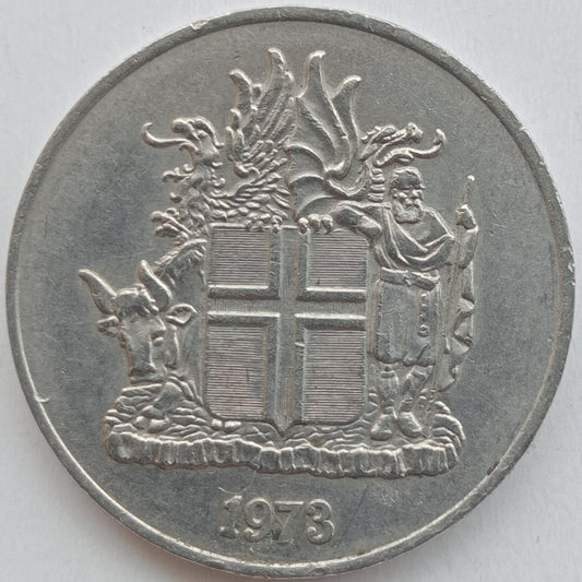 Islandia 10 Koron 1973 (herb)