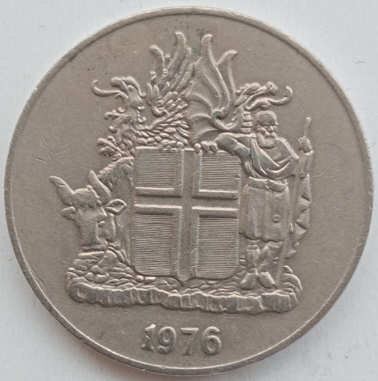 Islandia 10 Koron 1976 (herb)
