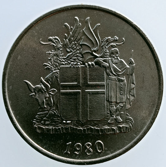 Islandia 5 Koron 1980