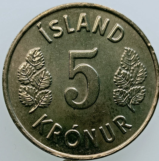 Islandia 5 Koron 1980