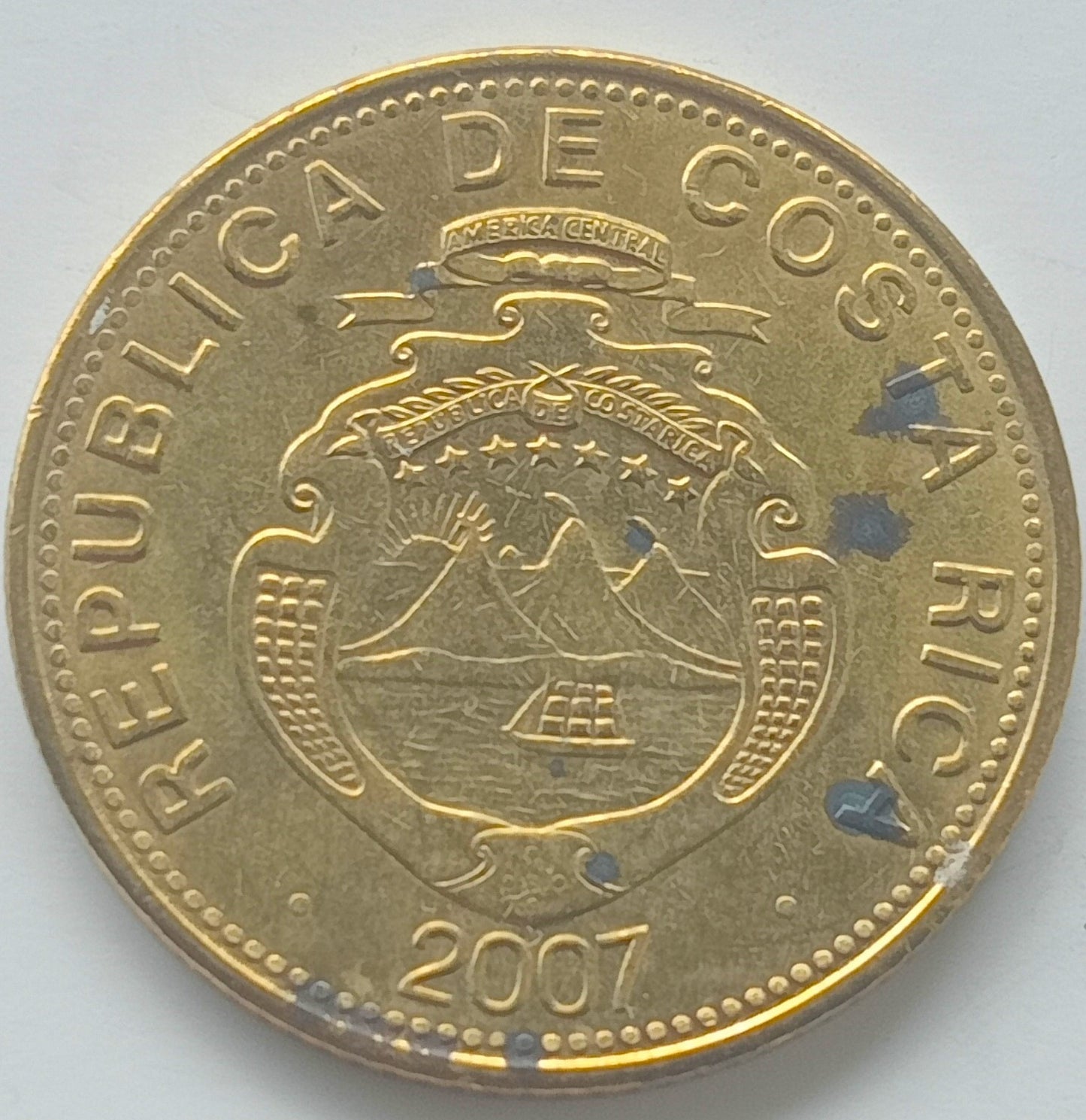 Kostaryka 100 Colon 2007 magnetyczna