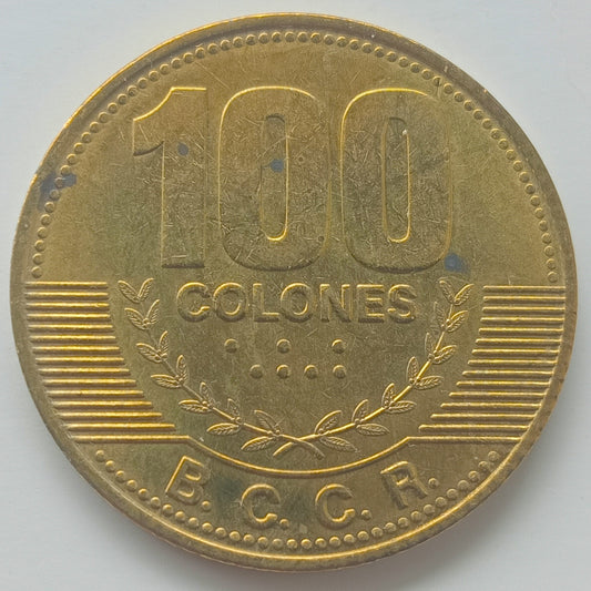 Kostaryka 100 Colon 2007 magnetyczna