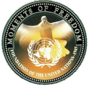 Liberia 10 Dolarów 2001 Założenie ONZ