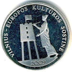 Litwa 1 Lit 2009 Wilno - Europejska Stolica Kultury