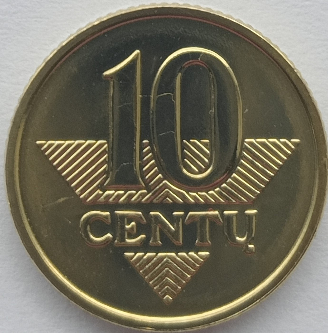 Litwa 10 Centów 2010
