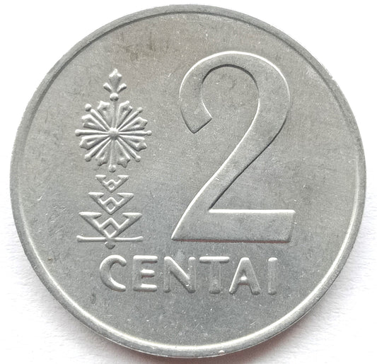 Litwa 2 Centów 1991