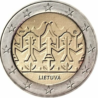 Litwa 2 euro 2018 Litewski Festiwal Pieśnii Tańca