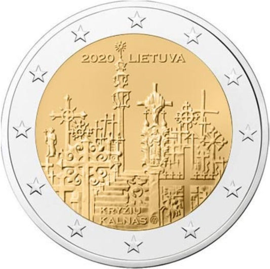 Litwa 2 euro 2020 Góra Krzyży