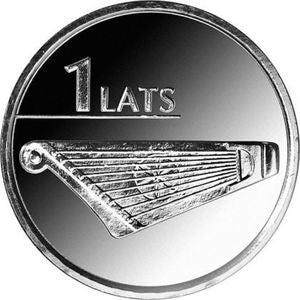 Łotwa 1 Łat 2013 Kokle