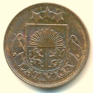 Łotwa 5 Santimi 1922