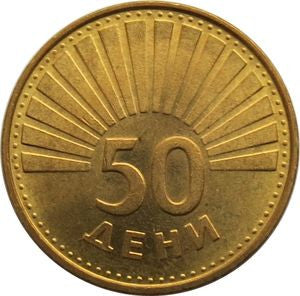 Macedonia Północna 50 Deni 1993