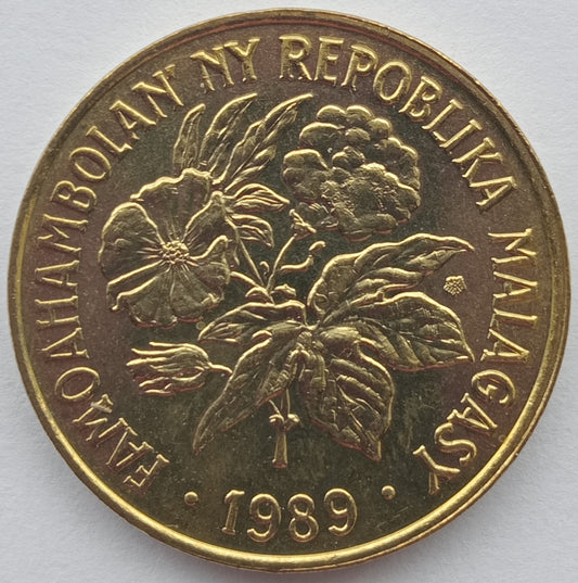 Madagaskar 20 Franków 1989