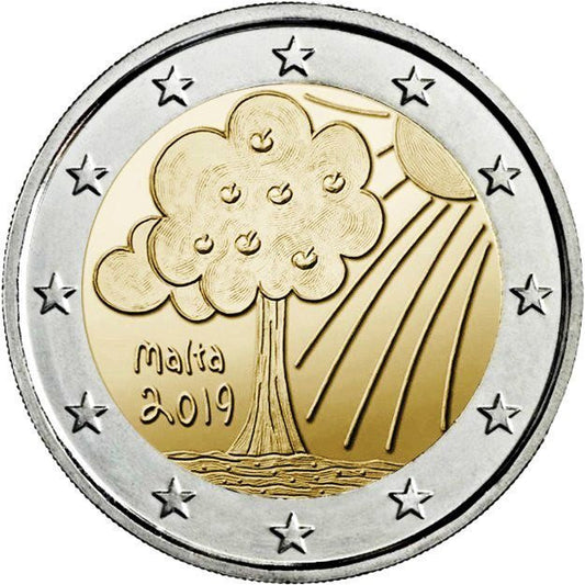 Malta 2 euro 2019 Przyroda i środowisko