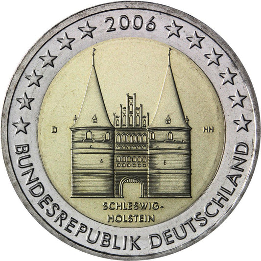 Niemcy 2 euro 2006 Szlezwik-Holsztyn