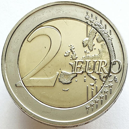 Niemcy 2 euro 2015 25-lecie zjednoczenia Niemiec