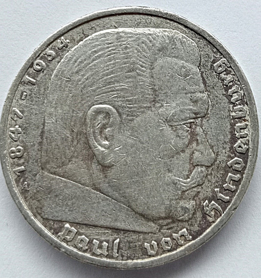 Niemcy 5 Reichsmarek 1936