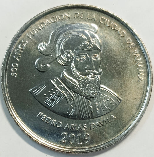Panama 0,5 Balboa 2019 500 lat założenia miasta Panama