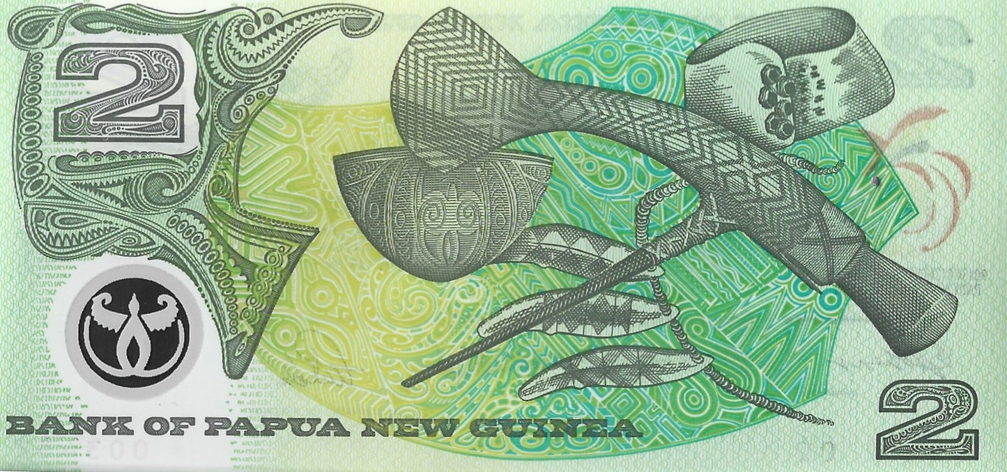 Papua-Nowa Gwinea 2 Kina 1991 - UNC